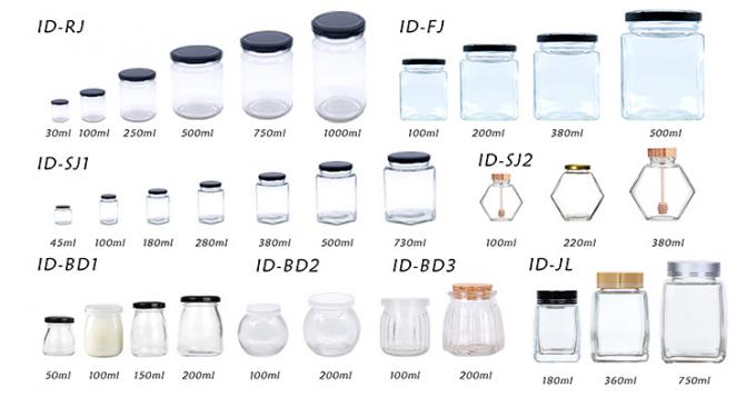 200 ml 250 ml 16 oz garrafas de sumo de vidro recipiente de bebidas a granel 5