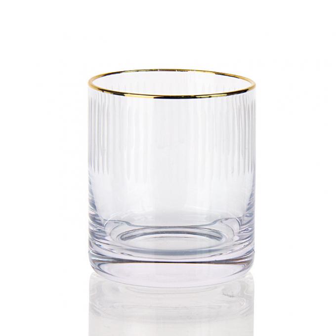 7.5oz Modern Drinking Glasses Graved Whiskey Tumbler Crystal Cup para beber Bourbon 0