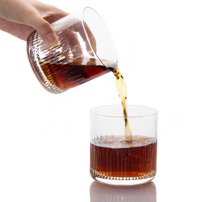 Vinho giratório Cristal de vidro Old Fashioned Rocks Bar 370ml ODM 1