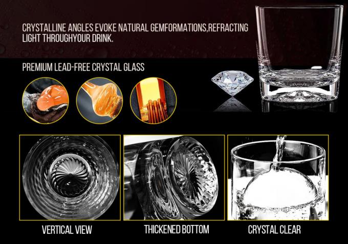 Gelas de Cocktail de 280 ml para Whiskey Water 2