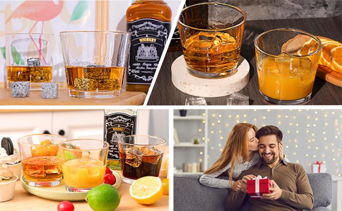 Gelas de Cocktail de 280 ml para Whiskey Water 3