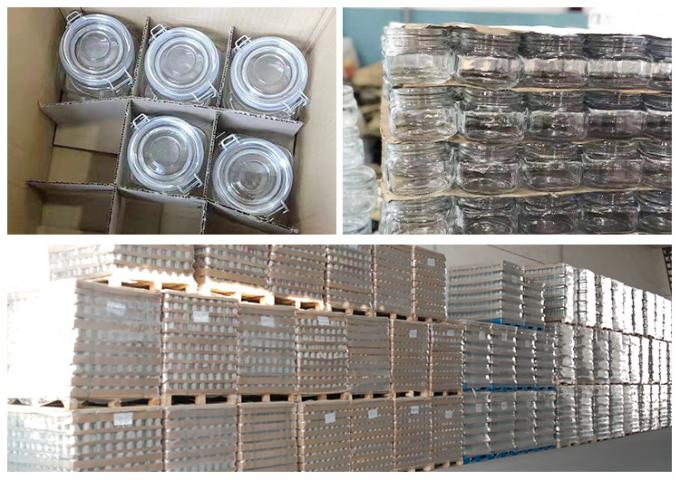 200 ml frascos de vidro para armazenamento de chá, café, açúcar, latas para embalagens alimentares 7