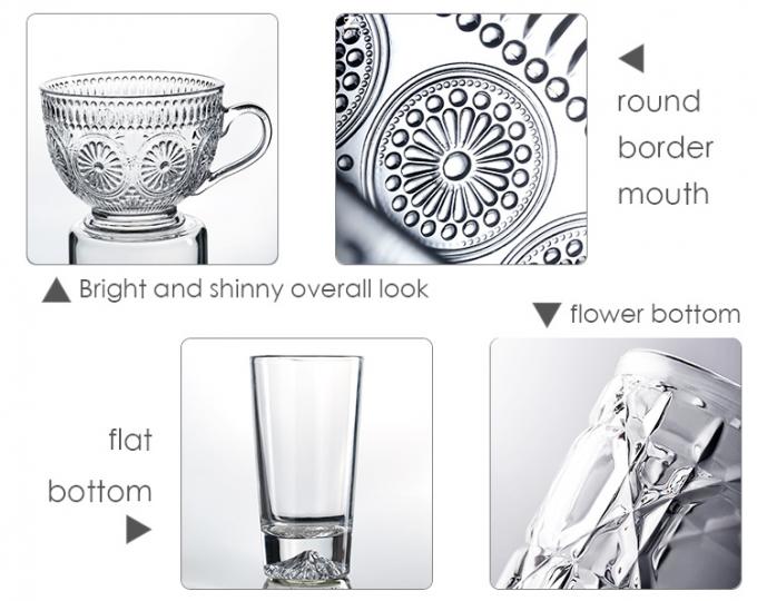 Sublimação Blank Modern Drinking Glasses Engraved Whisky Tumbler para publicidade promocional 1