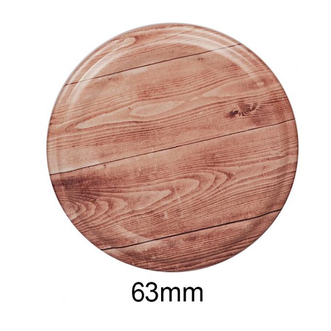 Copo de plástico de lata de alumínio tampa de boca larga 38mm 43mm 48mm 9