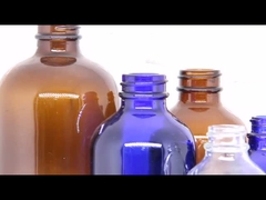 60 ml Mini Botalhas de Loção a Granel 4 oz Boston Round Glass Diffuser