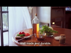 Óleo de oliva personalizado Garrafa de vidro Marasca 250 ml 500 ml Para cozinha