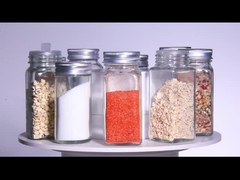 frasco de vidro da especiaria