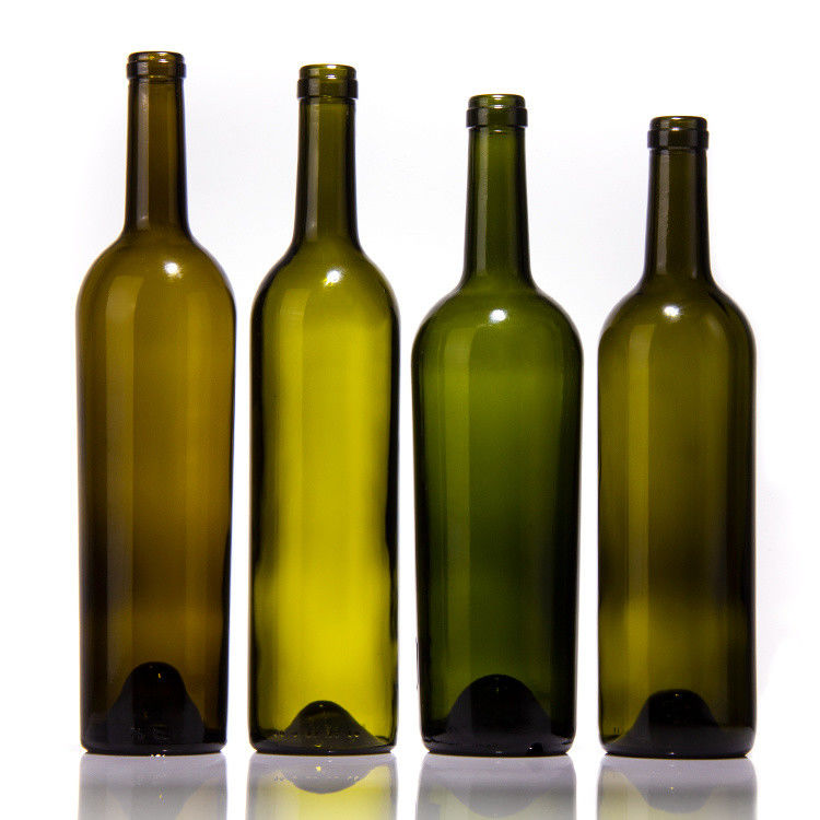 Garrafa de vinho de vidro colorido 500ml 700ml 750ml 1500ml
