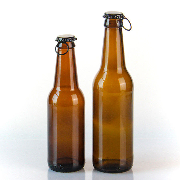 Garrafas de vidro de licor Garrafas de vinho de vidro claro preto 500 ml 750 ml para uísque Champagne cerveja Brandy
