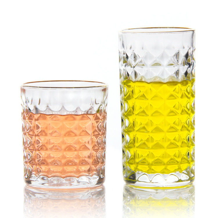 300ml Whiskey Shot Gelas de Bebida Copo Conjunto de Presente Colorido