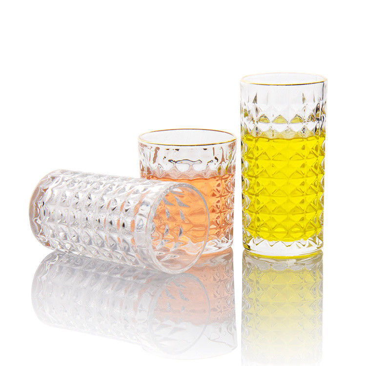 300ml Whiskey Shot Gelas de Bebida Copo Conjunto de Presente Colorido