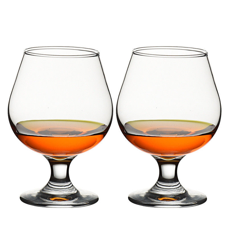12 oz Cognac Brandy Clear Glass Goblet Glassware para beber vinho tinto