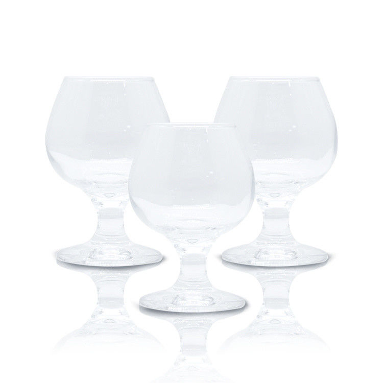 Cognac de caule curto Brandy Cristal de vidro Copo de Cristal