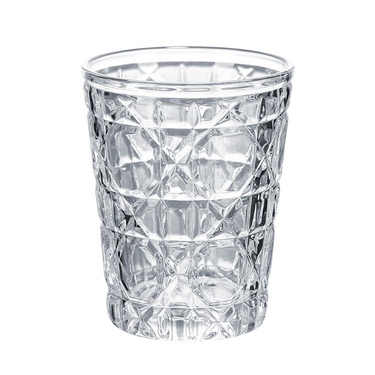 Gelas de vinho sem caule gravadas sem chumbo copos de vidro a granel para whisky espresso