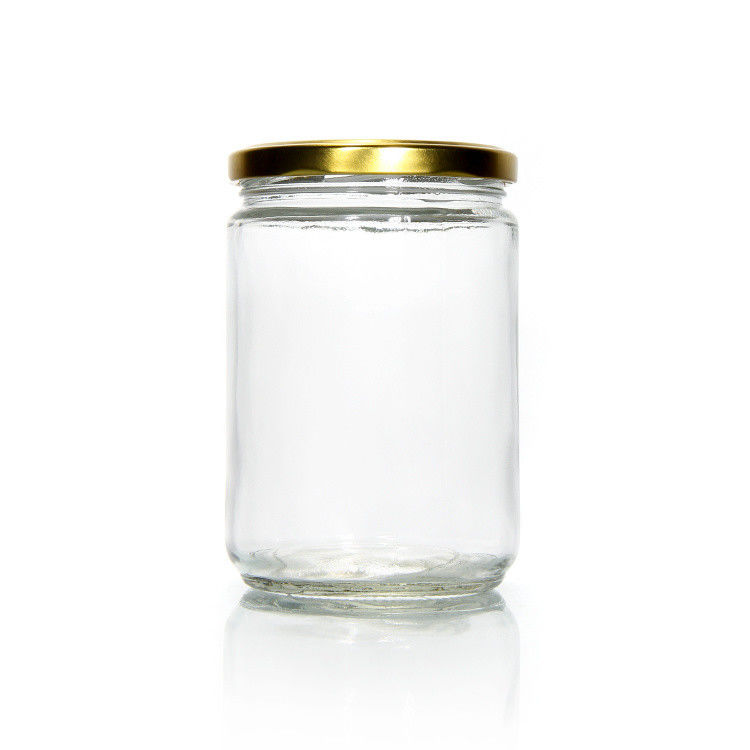 Alta Qualidade 45Ml 100Ml 150Ml 350Ml 450Ml Garrafas de Vidro Com Cobertura Metálica