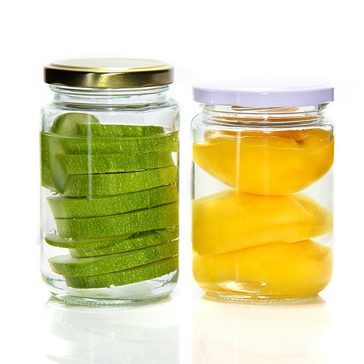 Containers de vidro transparente de frasco de vidro para mel 32 oz