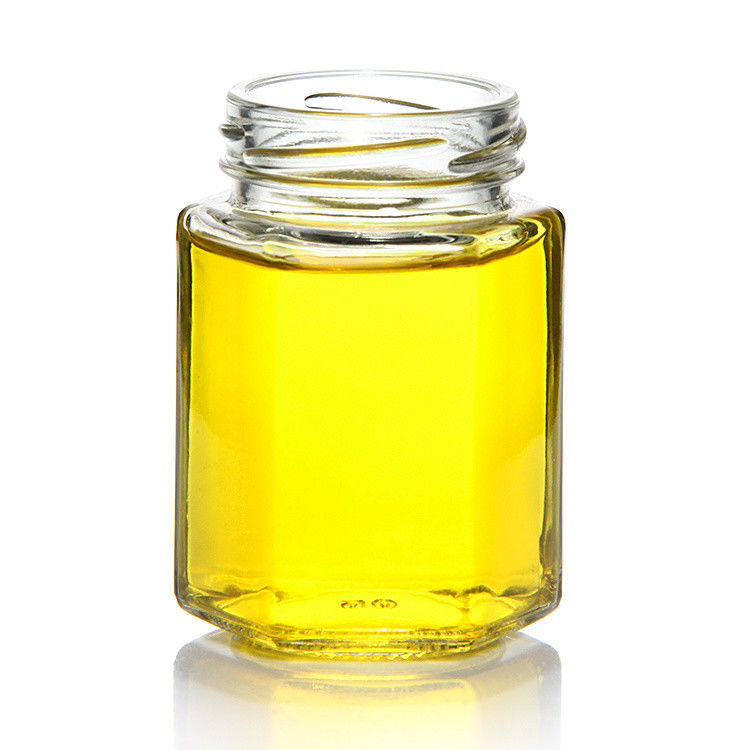 Low Moq 100Ml 150Ml 200Ml frascos de vidro de mel vazios com tampa de ouro com tampa