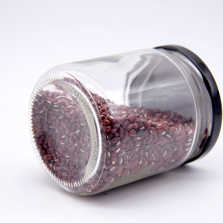 Custom Luxury 100ml 180ml 500ml pequeno frasco de vidro de congelamento redondo para armazenar picles