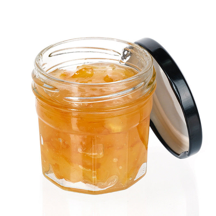 Preço da fábrica Jar de armazenamento de embalagens de alimentos transparentes Jar de vidro redondo de vários tamanhos