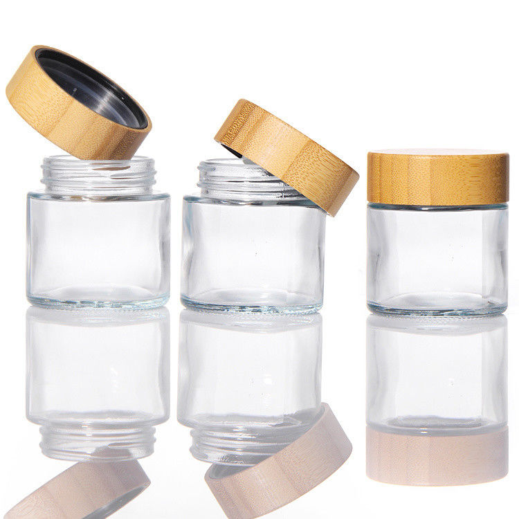 Jarros de armazenamento de creme personalizados Jarros de creme vazios 1oz 2oz 3oz 4oz Lado direito