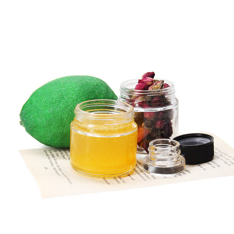 Creme de vidro frascos Creme facial Creme de olhos Creme redondo para loções 5oz 6oz 8oz 10oz