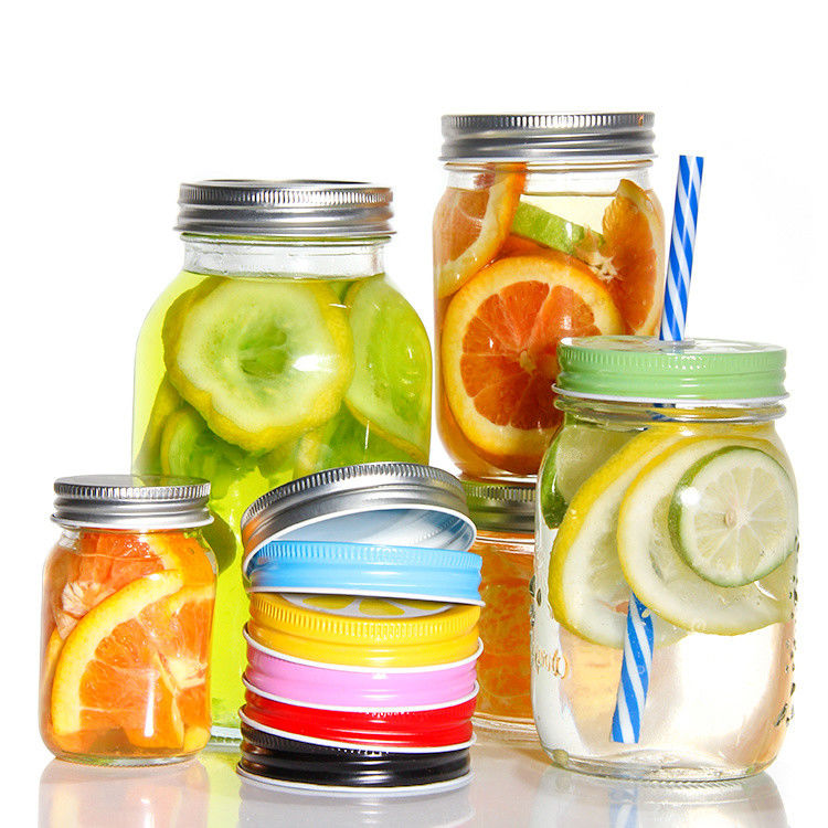 Comércio a retalho 70 mm De conservação separada Jar Mason Tinplate Screw Lid para conservação em casa