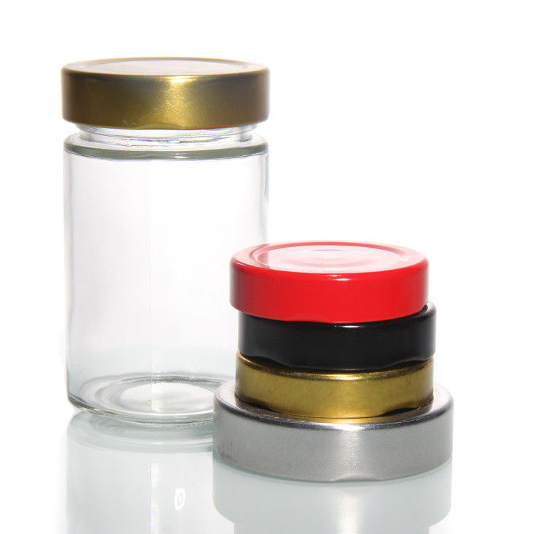 Novo Design 20mm 38mm 48mm 63mm Custom Color Metal Jar Lids Metal Lug Cap para Jarring Jar