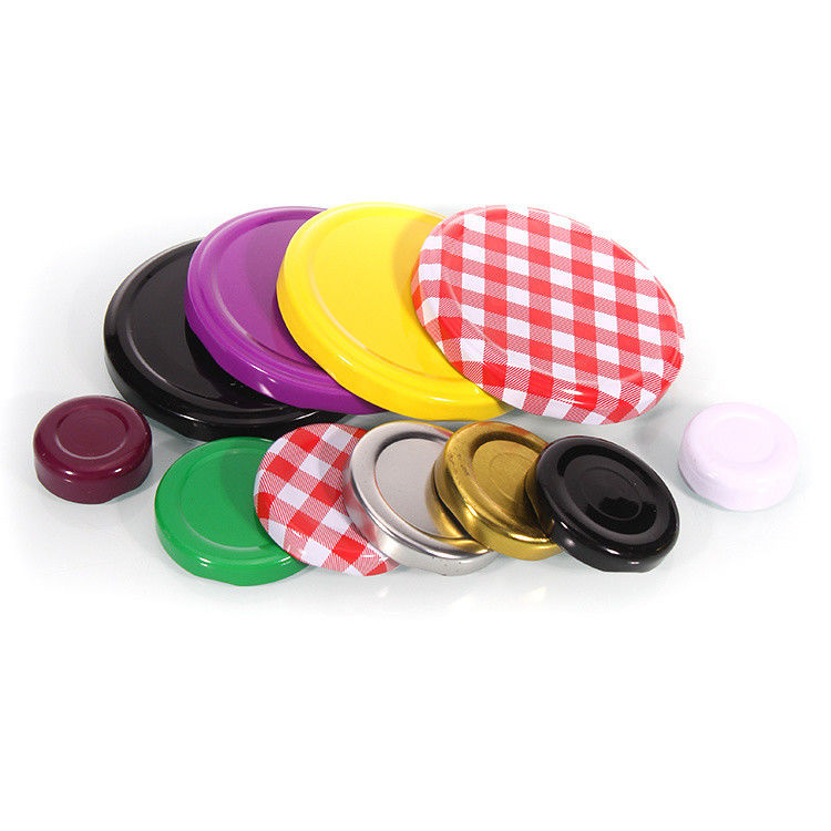 Preço de fábrica Selo de garrafa 38mm pescoço recipientes de vidro de mel vedação de metal de estanho tampas