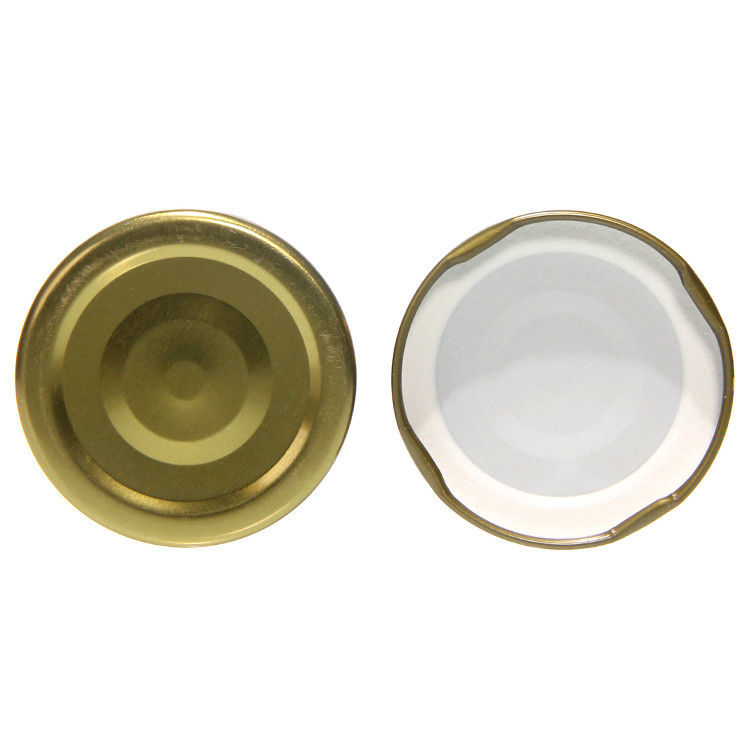 Preço de fábrica Selo de garrafa 38mm pescoço recipientes de vidro de mel vedação de metal de estanho tampas