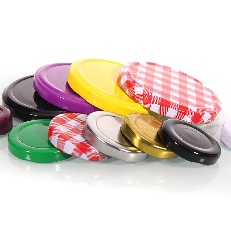 Preço de fábrica Selo de garrafa 38mm pescoço recipientes de vidro de mel vedação de metal de estanho tampas