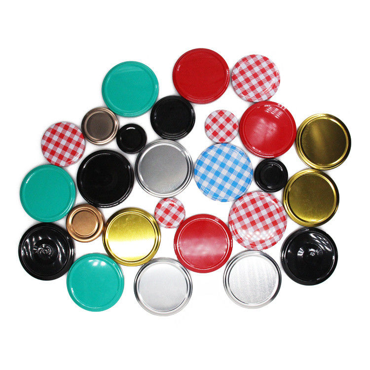 Preço de fábrica Selo de garrafa 38mm pescoço recipientes de vidro de mel vedação de metal de estanho tampas