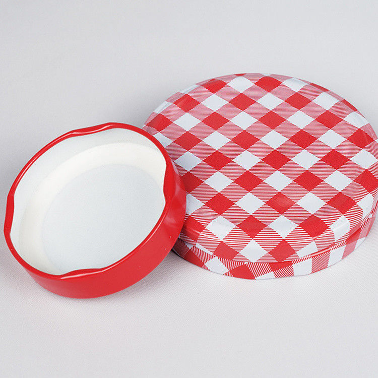 Metal Twist Off Caps Jar de Leite Lug Canning Covers Para garrafa Crown ODM