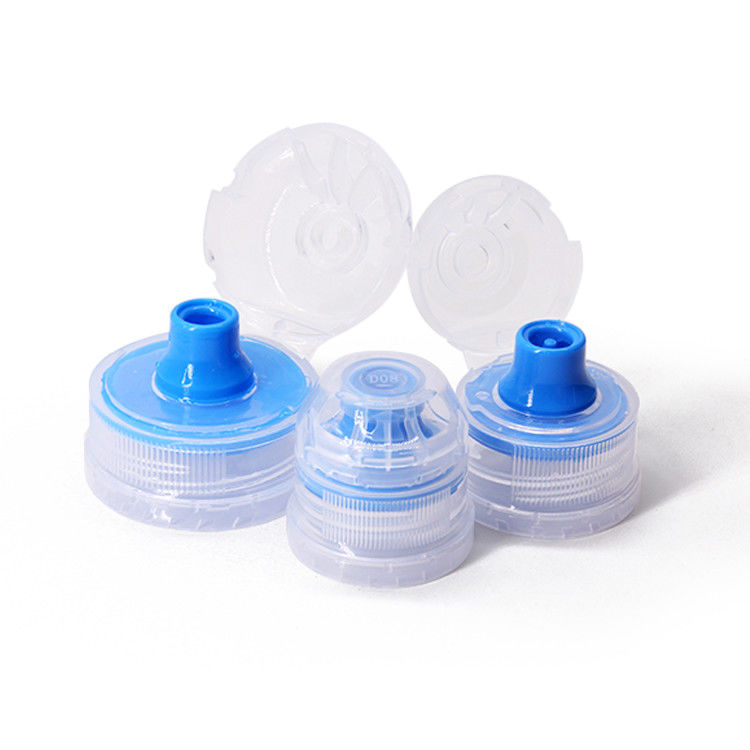 Tapete de plástico de alta qualidade 28mm 38mm Sport garrafa de água de plástico Flip Top Cap