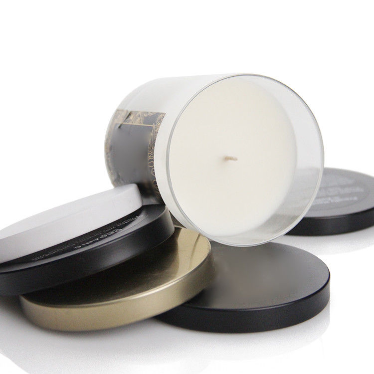 Preço da fábrica Verde Preto Ambar Luxuoso Velas Jar Velas Jar de vidro com caixa