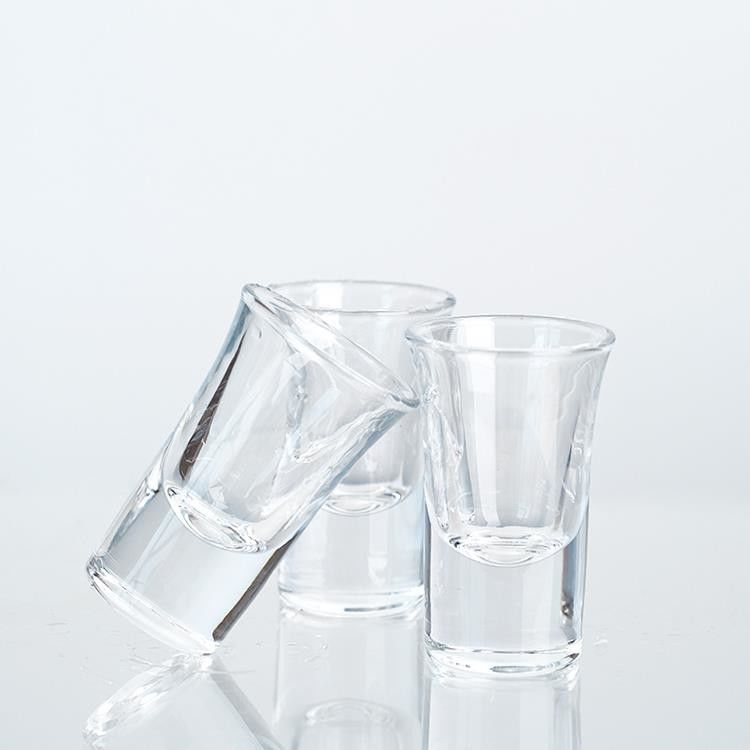 Alta Qualidade Luxury Clear Mini Shot Glass Transparente em branco Shot Glass 30ml 70ml Shot Glass