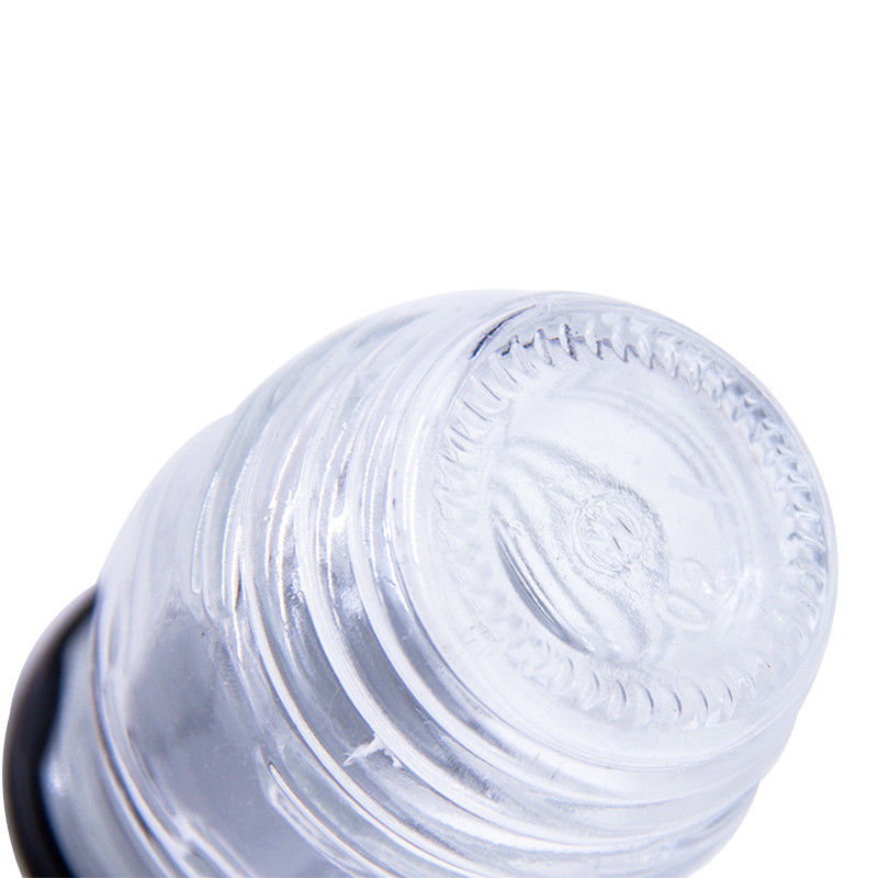 2 oz 3 oz 100 ml 500 ml 1000 ml frasco de vidro transparente com tampa de metal