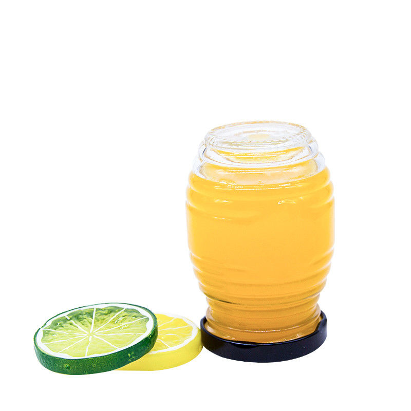 2 oz 3 oz 100 ml 500 ml 1000 ml frasco de vidro transparente com tampa de metal