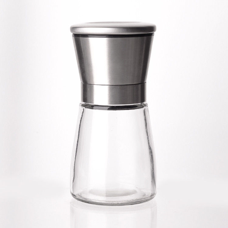 Logotipo personalizável Vários estilos 40Z 8OZ frascos de vidro de especiarias com tampas de shaker tampa para especiarias