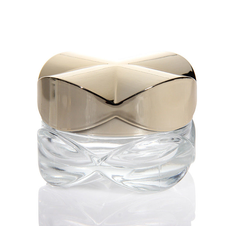 Frascos de Creme de Vidro Embalagem Cosmética Vazio 15ml 20ml 30ml 50ml Ambar Vidro Liso Loção para a Pele e Corpo Frasco de Creme