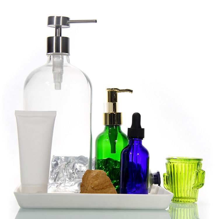30 ml 120 ml bomba de vidro loção spray creme rolante gotas de soro frasco recipiente para embalagem cosmética
