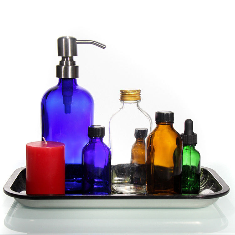 30 ml 120 ml bomba de vidro loção spray creme rolante gotas de soro frasco recipiente para embalagem cosmética