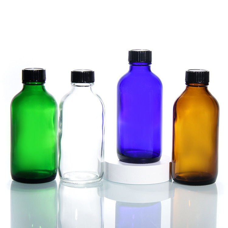 30 ml 50 ml 60 ml 80 ml 100 ml Loção Sero Vidro congelado Fota de óleo corporal com bomba para cuidados com a pele