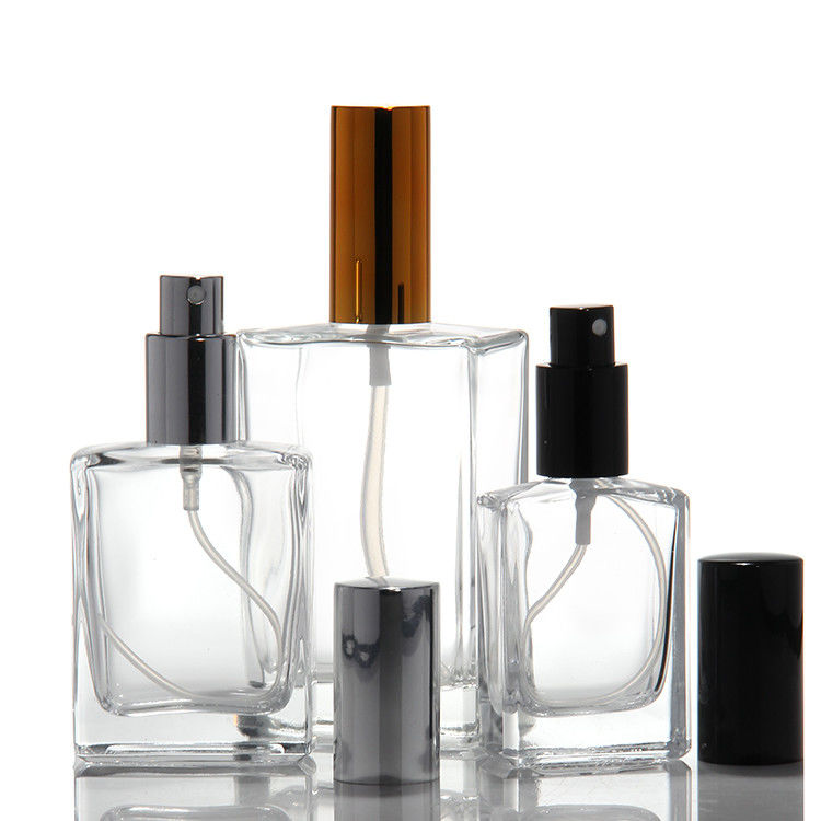 Logotipo personalizado Spray Vazio Perfume Garrafa de vidro Vintage Luxo 10Ml 30Ml 50Ml 100Ml