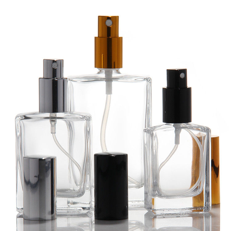 Logotipo personalizado Spray Vazio Perfume Garrafa de vidro Vintage Luxo 10Ml 30Ml 50Ml 100Ml