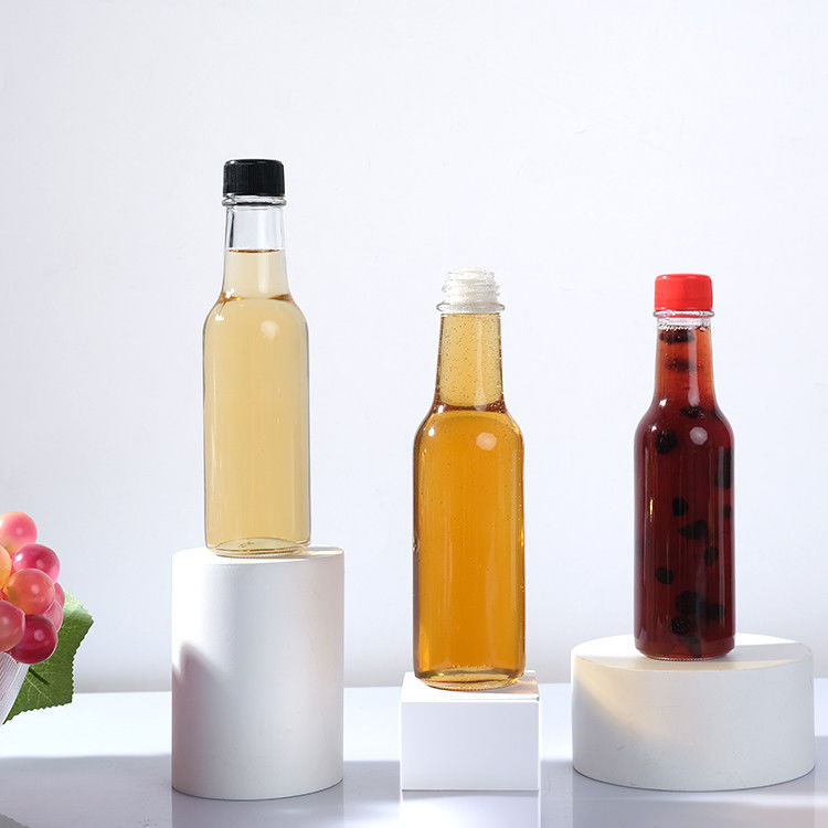 20 ml Garrafa de vidro de pedra alta corante de alimentos molho Garrafa de vidro com tampa